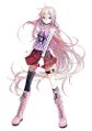 由赤坂アカ绘制的IA ROCKS Ver.2形象