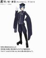 在《初音未来 -歌姬计划- f》中，《千本樱》一曲中的KAITO的形象